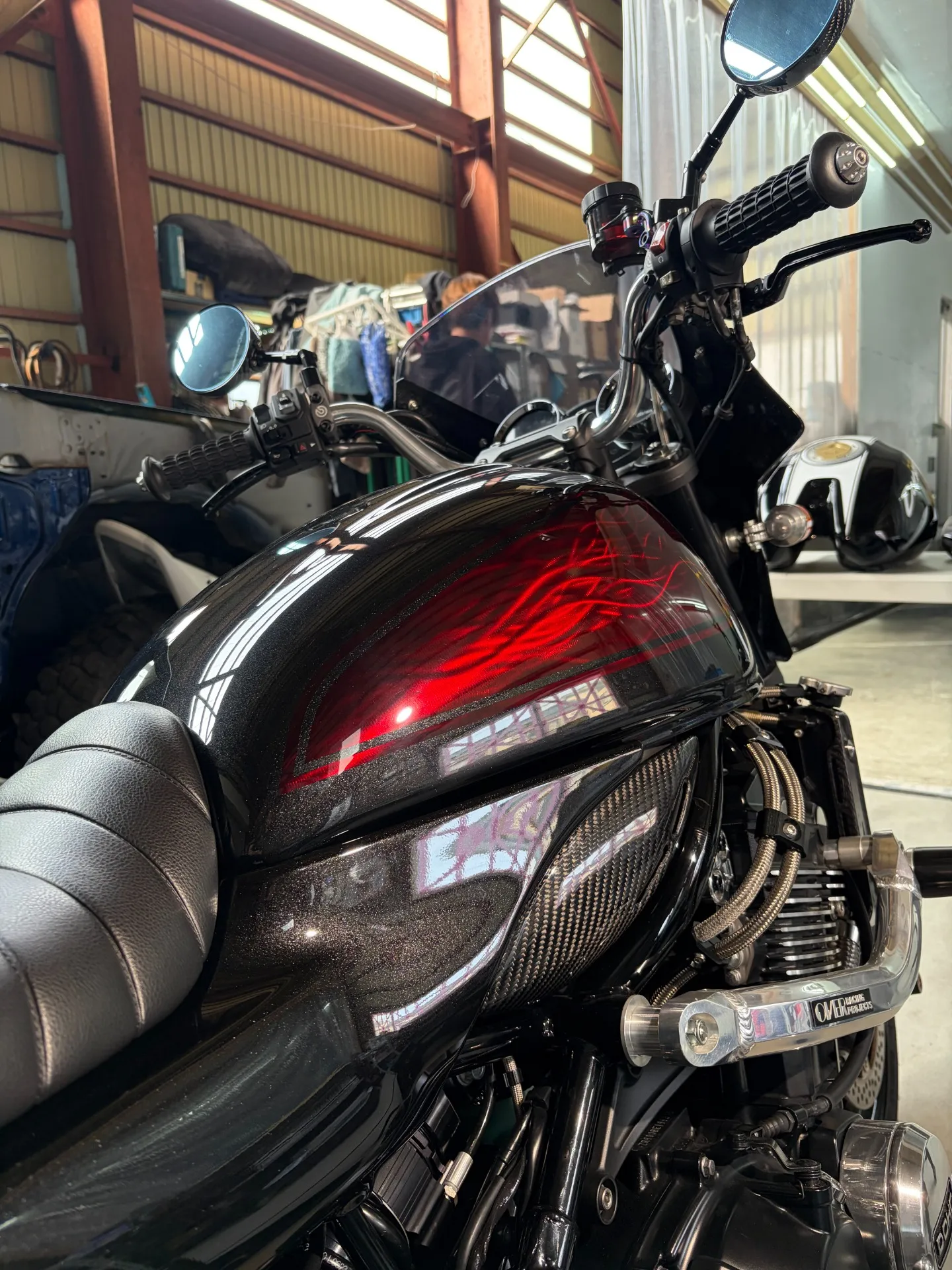 唯一無二の輝きを放つバイクのカスタムペイント